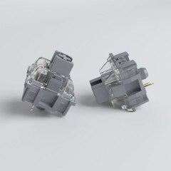 SWITCH PARA TECLADO MECANICO LINEAR KIT COM 45 MODELO SILVER
