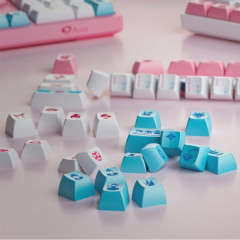 KEYCAPS PERFIL OSA PBT DOUBLE SHOT KIT COM 145 TECLAS MODELO WORLD TOUR TOKYO R2