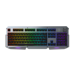 TECLADO MECANICO SWITCH CHERRY MX BROWN MODELO 6104S RGB 108