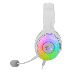 HEADSET GAMER REDRAGON PANDORA RGB BRANCO