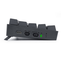 TECLADO MECANICO GAMER DRACONIC PRO RGB PRETO SWITCH VERMELHO ABNT2