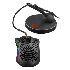 SUPORTE PARA CABO DE MOUSE GAMER PRETO