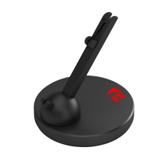 SUPORTE PARA CABO DE MOUSE GAMER PRETO