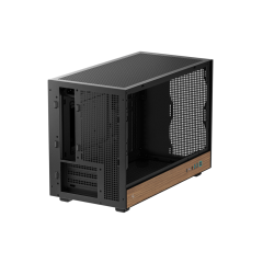 GABINETE GAMER DEEPCOOL CH260 WOOD BRANCO S/FAN R-CH260-BKNWM0-G-1