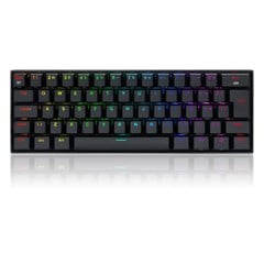 TECLADO MECANICO GAMER DRACONIC PRO RGB PRETO SWITCH MARRON ABNT2 S/F