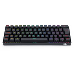 TECLADO MECANICO GAMER DRACONIC PRO RGB PRETO SWITCH MARRON ABNT2 S/F