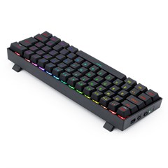 TECLADO MECANICO GAMER DRACONIC PRO RGB PRETO SWITCH MARRON ABNT2 S/F