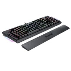 TECLADO OPTICO GAMER BRAHMA PRO RGB  PRETO SWITCH MARROM