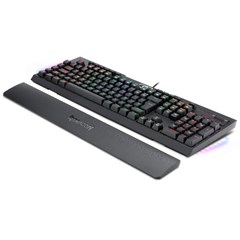 TECLADO OPTICO GAMER BRAHMA PRO RGB  PRETO SWITCH MARROM