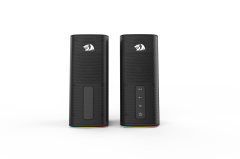 CAIXA DE SOM GAMER CONNIE RGB PRETO GS814