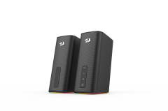 CAIXA DE SOM GAMER CONNIE RGB PRETO GS814