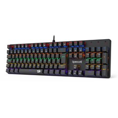 TECLADO MECANICO VALHEIM RAINBOW PRETO SWITCH MARROM
