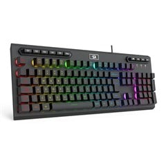 TECLADO MEMBRANA GAMER REDRAGON ADITYA PRETO