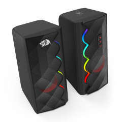 CAIXA DE SOM GAMER CIPHER RGB PRETO GS522