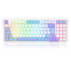 TECLADO MECANICO GAMER GLORIA PRO SEM FIO SWITCH MARROM K664WBP-RGB-PRO (PT-BUMBLEBEE)