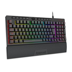 TECLADO MEMBRANA GAMER SHIVA 98 RGB PRETO K515-RGB PT