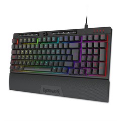 TECLADO MEMBRANA GAMER SHIVA 98 RGB PRETO K515-RGB PT