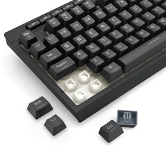 TECLADO MEMBRANA GAMER SHIVA 98 RGB PRETO K515-RGB PT