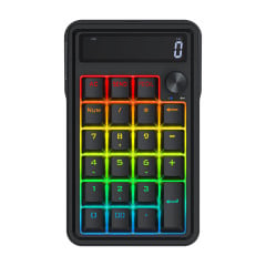 TECLADO NUMERICO REDRAGON COVE RGB PRETO K733-RGB