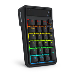 TECLADO NUMERICO REDRAGON COVE RGB PRETO K733-RGB