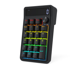 TECLADO NUMERICO REDRAGON COVE RGB PRETO K733-RGB