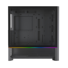 GABINETE GAMER REDRAGON STRAFE FLOW DRAGON PRETO S/FAN CA-618B