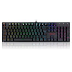TECLADO MECANICO GAMER MITRA RGB PTO SWITCH VERMELHO ABNT2