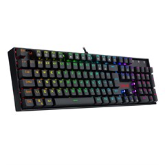 TECLADO MECANICO GAMER MITRA RGB PTO SWITCH VERMELHO ABNT2