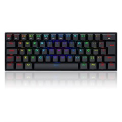 TECLADO MECANICO GAMER DRACONIC RGB PTO SWITCH MARRON ABNT2
