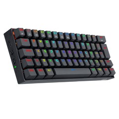TECLADO MECANICO GAMER DRACONIC RGB PTO SWITCH MARRON ABNT2