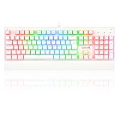 TECLADO MECANICO GAMER KALA RGB BCO SWITCH VERMELHO ABNT2