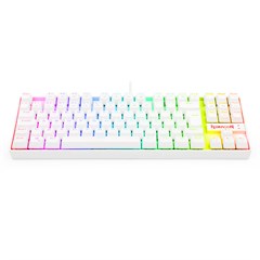 TECLADO MECANICO KUMARA RGB BRANCO SWITCH AZUL