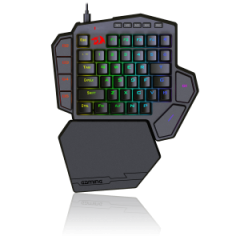 TECLADO MECANICO GAMER DITIX RGB PRETO SWITCH AZUL