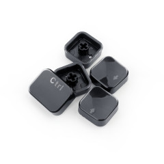JOGO COMPLETO DE TECLAS PRETO A107