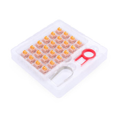 SWITCH PARA TECLADO MECANICO LINEAR KIT COM 24 MODELO BULLET QL