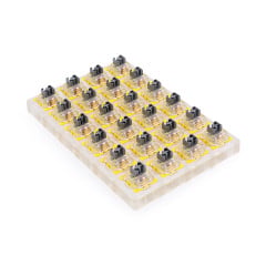 SWITCH PARA TECLADO MECANICO LINEAR KIT COM 24 MODELO BULLET S