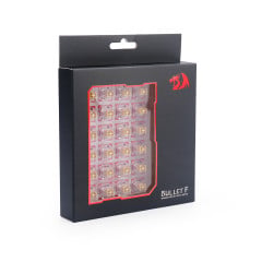 SWITCH PARA TECLADO MECANICO TACTILE KIT COM 24 MODELO BULLET F
