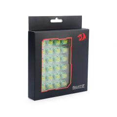 SWITCH PARA TECLADO MECANICO TACTILE KIT COM 24 MODELO BULLET QT