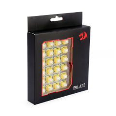 SWITCH PARA TECLADO MECANICO TACTILE KIT COM 24 MODELO BULLET B