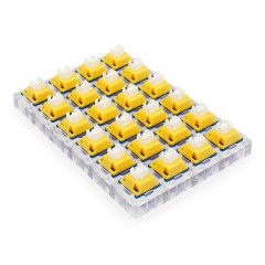 SWITCH PARA TECLADO MECANICO TACTILE KIT COM 24 MODELO BULLET B