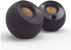CAIXA DE SOM GAMER CREATIVE PEBBLE V2 PRETO (OPEN BOX)