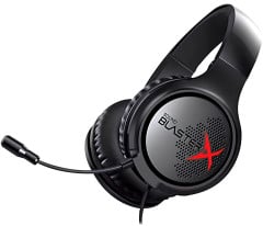 HEADSET GAMER CREATIVE SOUND BLASTER X PRO-GAMING H3 PRETO
