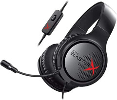 HEADSET GAMER CREATIVE SOUND BLASTER X PRO-GAMING H3 PRETO