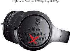 HEADSET GAMER CREATIVE SOUND BLASTER X PRO-GAMING H3 PRETO