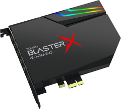 PLACA DE SOM GAMER CREATIVE PCI-E EXPRESS SOUND BLASTER X PRO-GAMING AE-5 PLUS