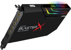 PLACA DE SOM GAMER CREATIVE PCI-E EXPRESS SOUND BLASTER X PRO-GAMING AE-5 PLUS