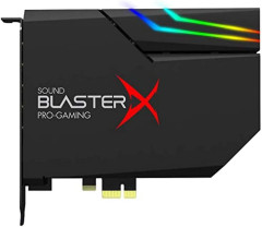 PLACA DE SOM GAMER CREATIVE PCI-E EXPRESS SOUND BLASTER X PRO-GAMING AE-5 PLUS
