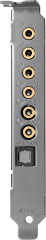 PLACA DE SOM GAMER CREATIVE PCI-E EXPRESS SOUND BLASTER AUDIGY RX