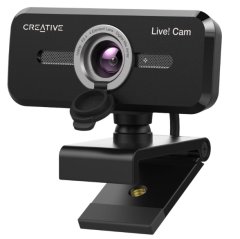 WEBCAM GAMER CREATIVE LIVE CAM SYNC 1080P V2 PRETO