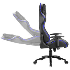 CADEIRA GAMER REDRAGON COEUS PRETO/AZUL C201-BB